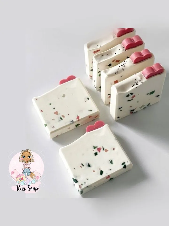 Super Soap Logo, Soap Flowers Logo, Organic Beauty Products Logo of Natural Cosmetic Products, Bath Bomb Logo