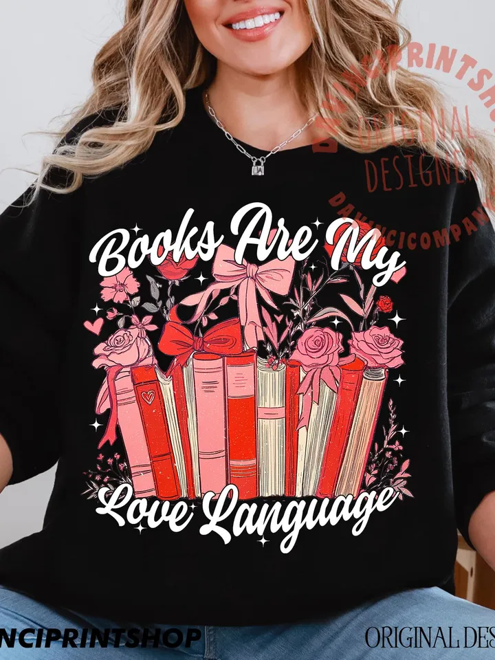 Bookish valentine sublimation design, Valentines png, Love png, Bookish png, Reading png, Retro Valentines png, Book lover png, Love png