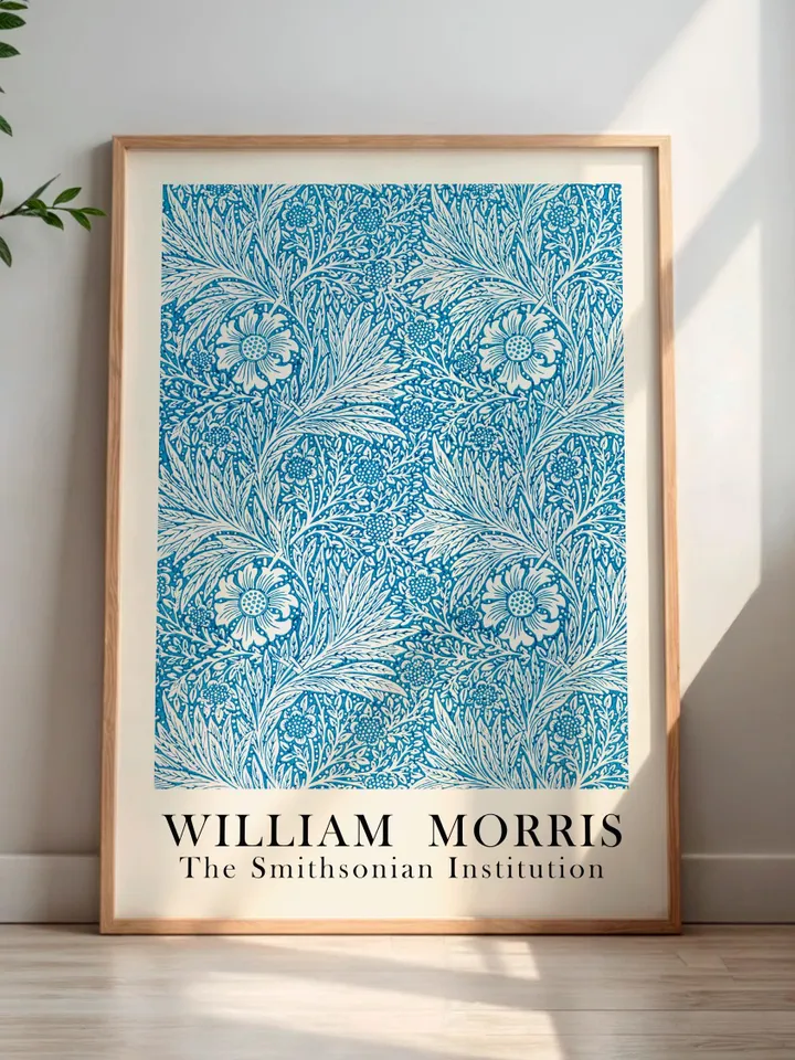 William Morris Wall Art, Vintage Botanical Print, Floral Poster Arts Decor, Digital Download, William Morris Print Digital Download 013