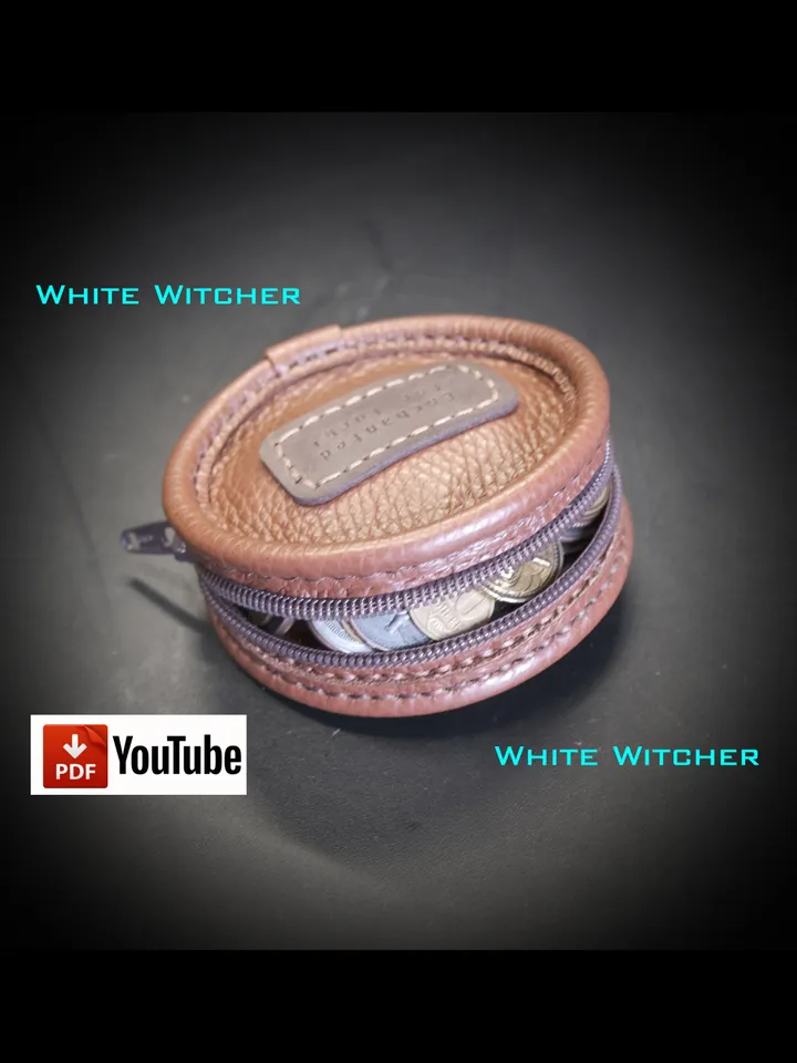 Mini bag - coin purse - leather pattern .BG38