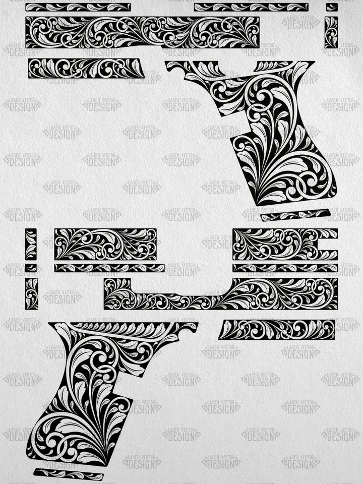 VECTOR DESIGN Glock 43 Scrollwork