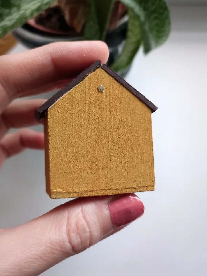 Roombox Miniature Dollhouse with Furniture 1/100 Reading Nook