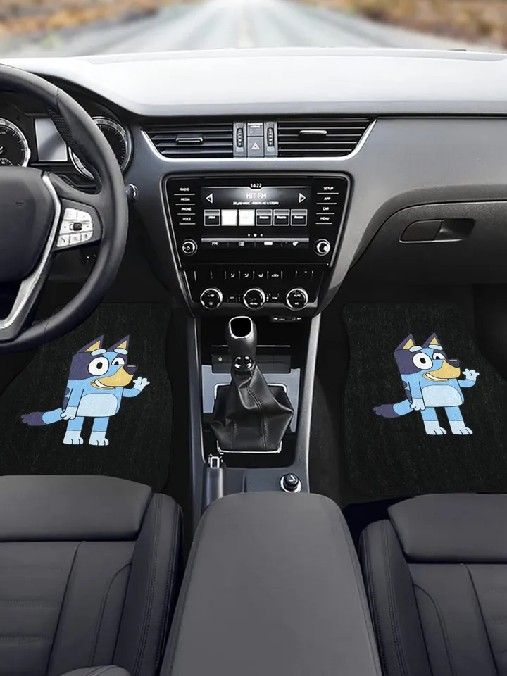Bluey Front Car Floor Mats Set of 2