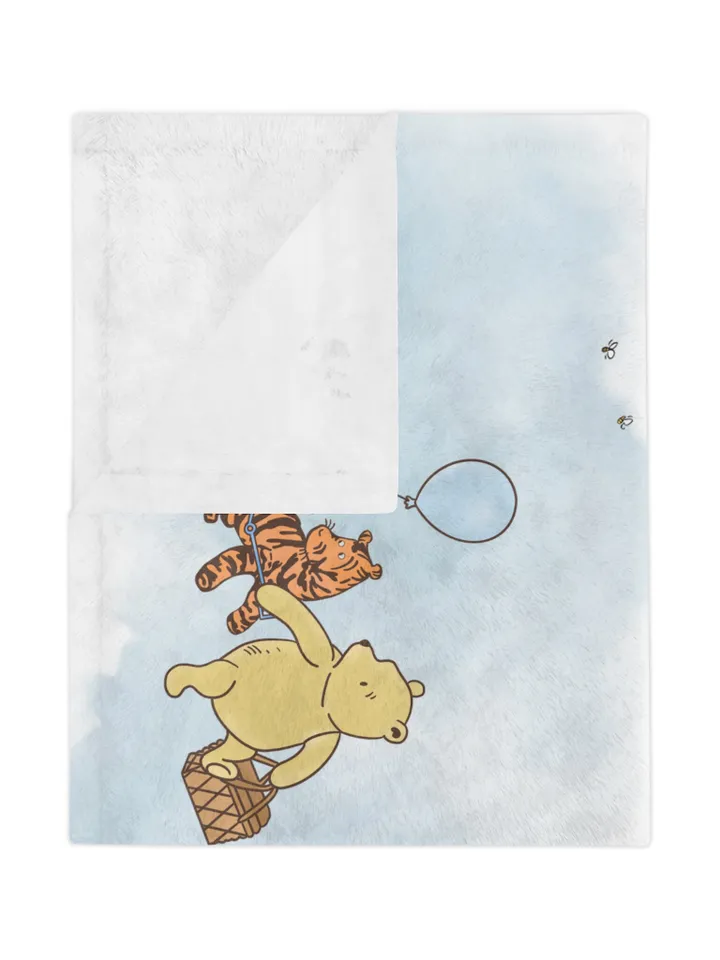 Personalized Milestone Blanket Winnie Pooh, Classic Winnie Pooh Milestone Blanket, Personalized Pooh Blanket, Hundred Acre Wood; wp00