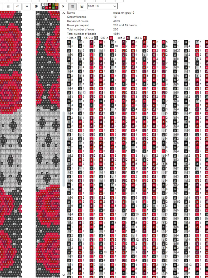 PDF Bead Crochet Pattern , Pattern for Necklace and Bracelet bead crochet