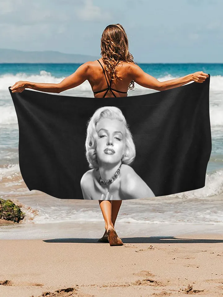 Marilyn Monroe Beach Towel