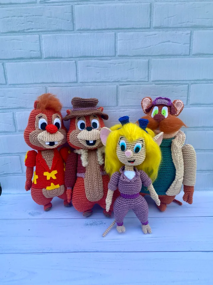 Rescue Rangers crochet amigurumi patterns