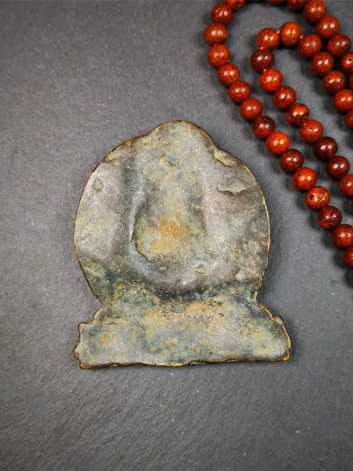Gandhanra Tibetan Buddha Statue,Usnisa Vijaya,Victory Dharani,40 Years Old