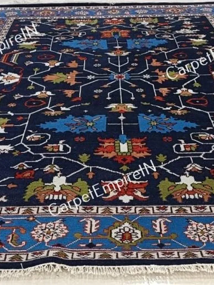 Exquisite Green Modern Oushak Hand Knotted Rug 4x6, 5x8, 6x9, 8x10, 9x12, 10x14 ft Handmade Rugs for Living Room - Antique Contemporary rug.