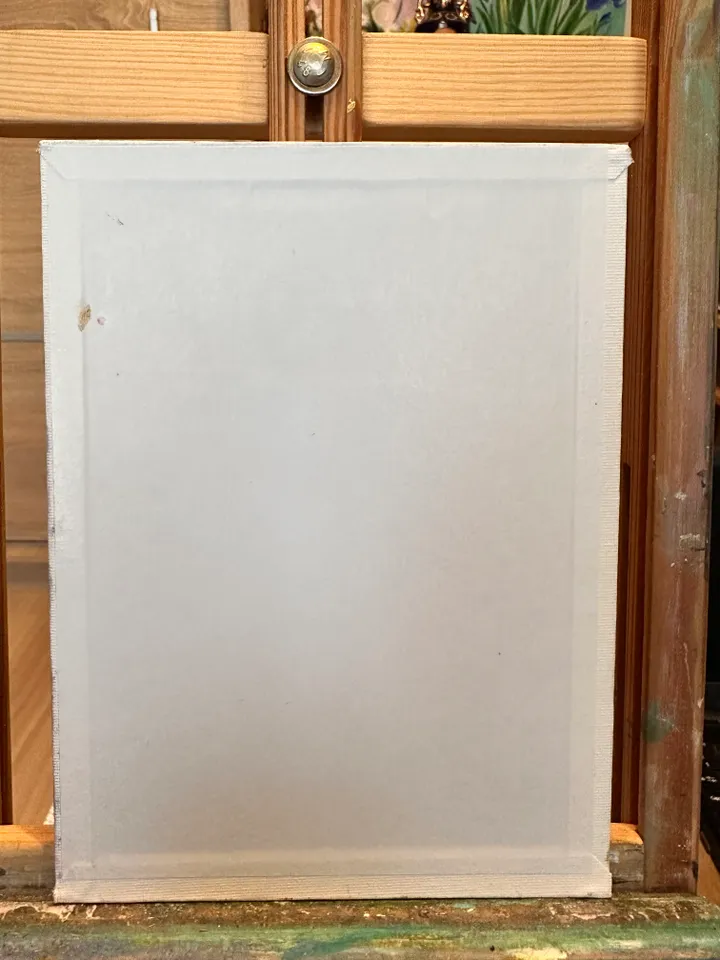Oil Painting Idol C-pop Portrait of Men People Canvas on Cardboard 9x7 inches 22 x18 cm Wall Decor