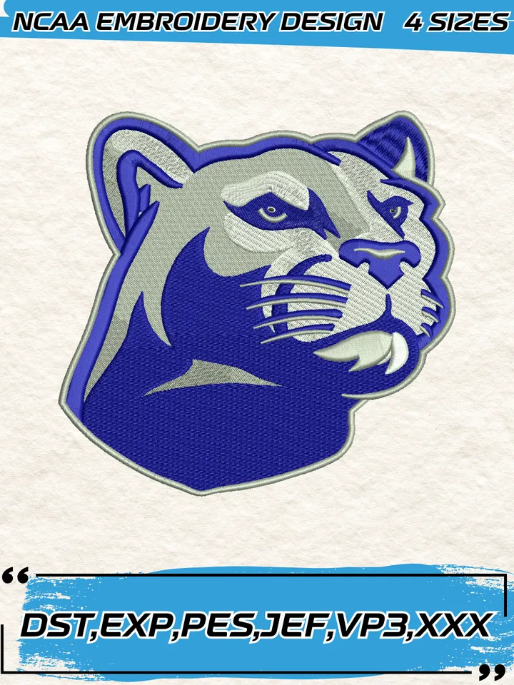 Penn State Nittany Lions Mascot Embroidery Designs,NCAA Logo Embroidery Design,Machine Embroidery Design File,4 Sizes, Digital Download