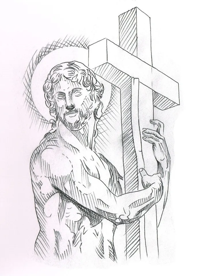Abey Alvarez - Religious References and Sketches Book 1