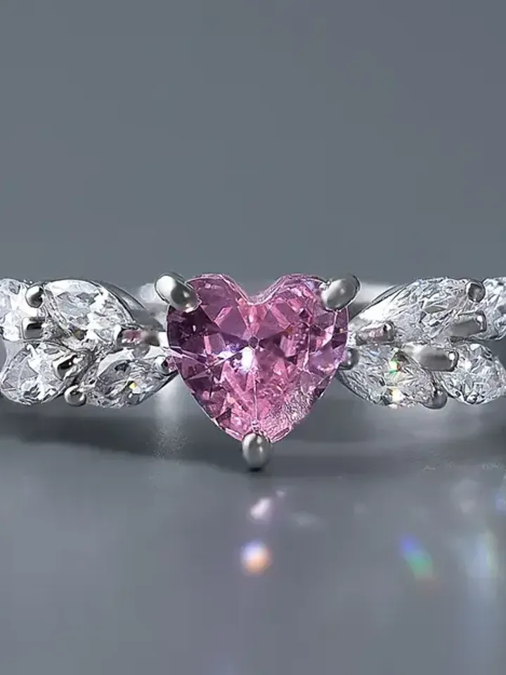 Women's ring silver 925 with cubic zirconia