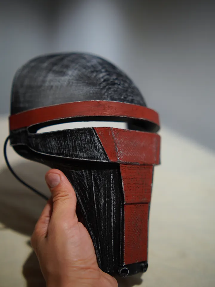 Darth Revan Mask from Sith Star Wars Dark Force Darth Revan mask