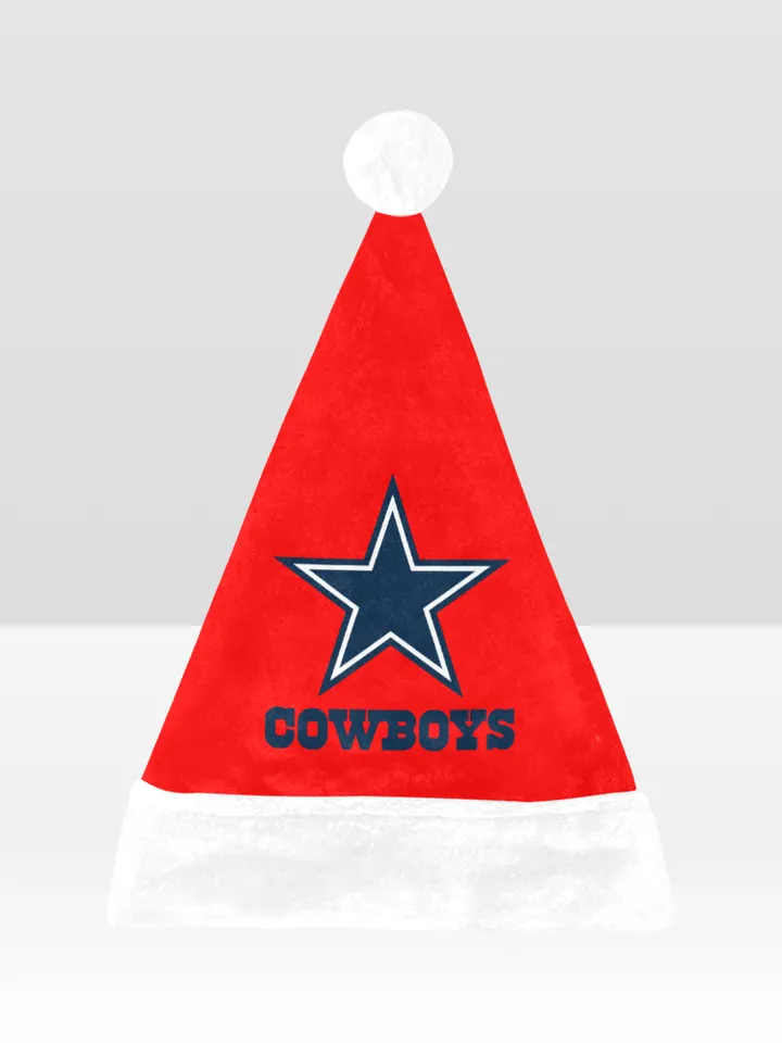 Dallas Cowboys Santa Hat