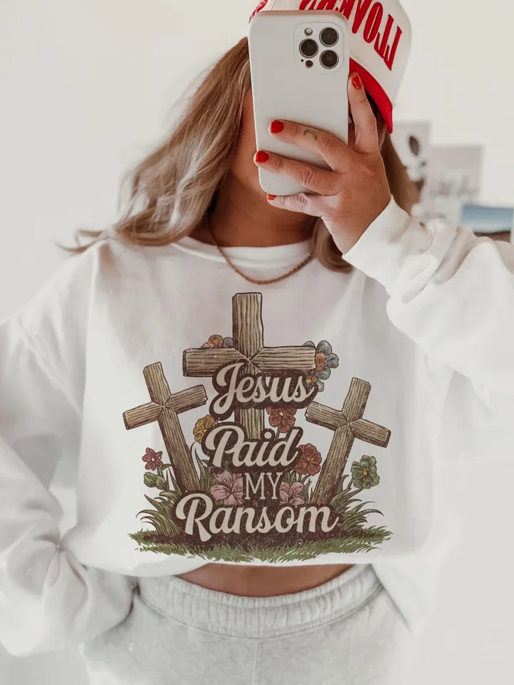 Christian Easter Sublimation Designs Jesus Cross PNG Bible Verse Png for DTF Transfers Vintage Jesus Easter Tshirt Designs for Hoodies Cute