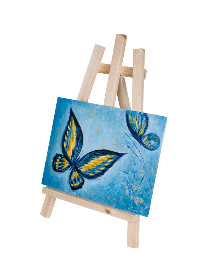 Painting with butterflies Painting of butterflies Painting for children's room