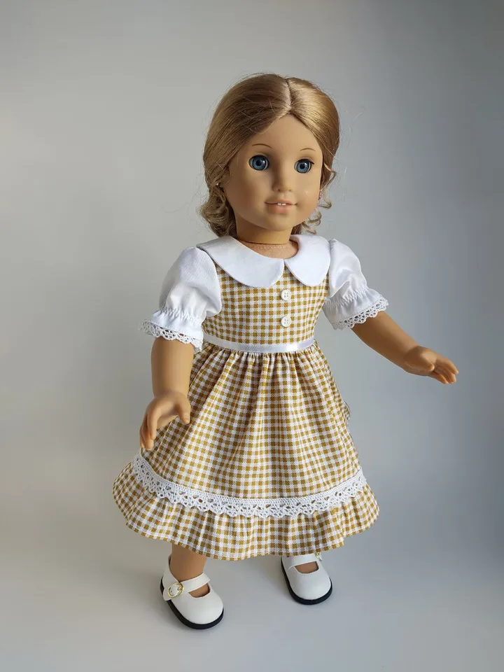 PDF sewing pattern for American Girl dolls.