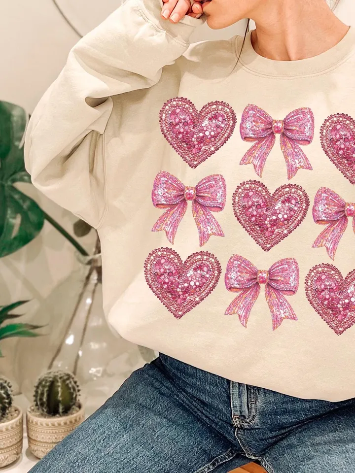Coquette Glitter Valentine Pink Heart Png, Pink Valentine Png, Girls Valentine Png, Valentine Heart, Valentine Coquette Png, Valentines Mama