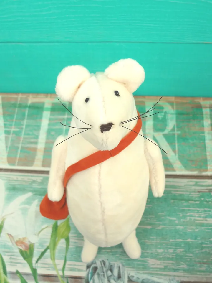 Mouse toy sewing pattern – Stuffed animal pattern – Toy sewing pattern and tutorial - Christmas gift idea