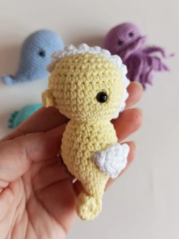 sea animals crochet, crochet jellyfish soft toys,gift for first birthday,newborn