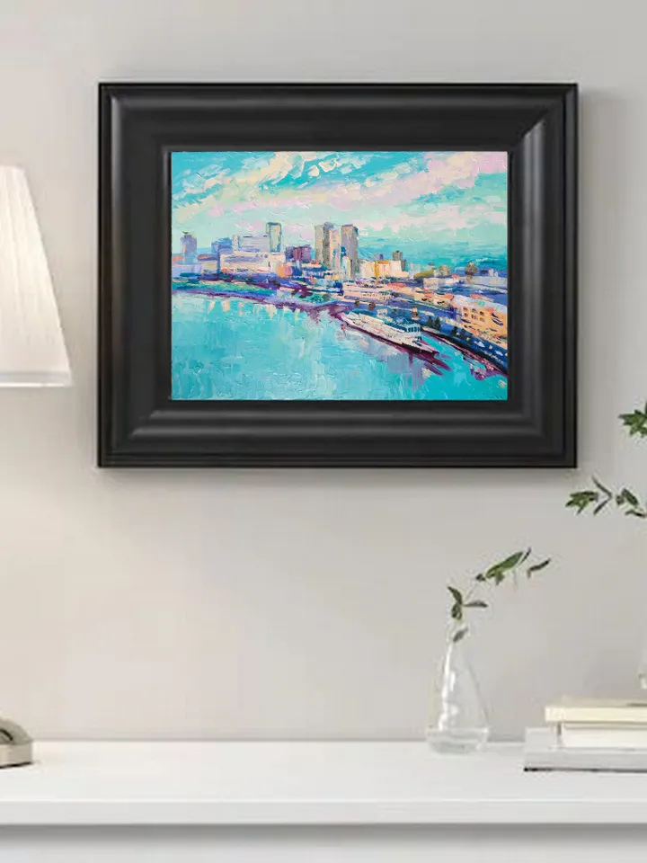 New Orleans painting Original Art oil painting 30 by 40 cm by Natalia Plotnikova
