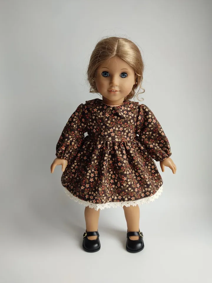 PDF sewing pattern for American Girl dolls.