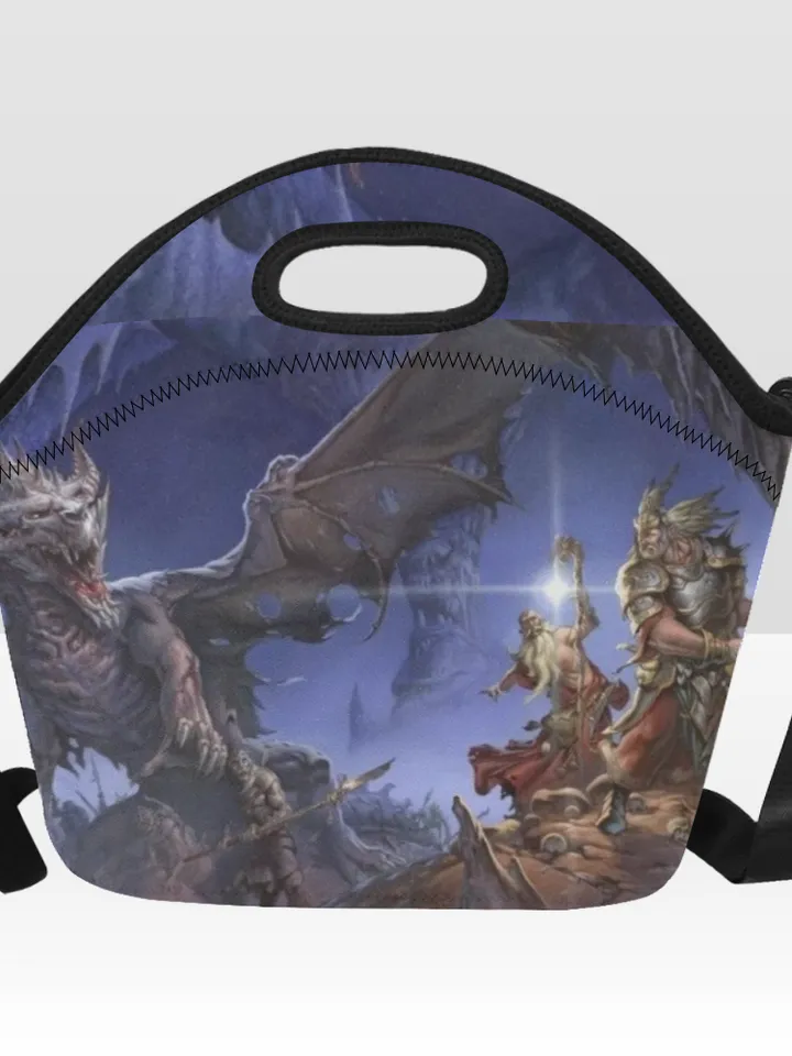 Dungeons And Dragons Neoprene Lunch Bag, Lunch Box