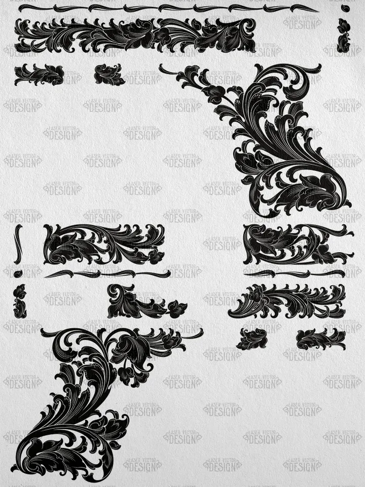 VECTOR DESIGN Glock 27 gen 3 Scrollwork