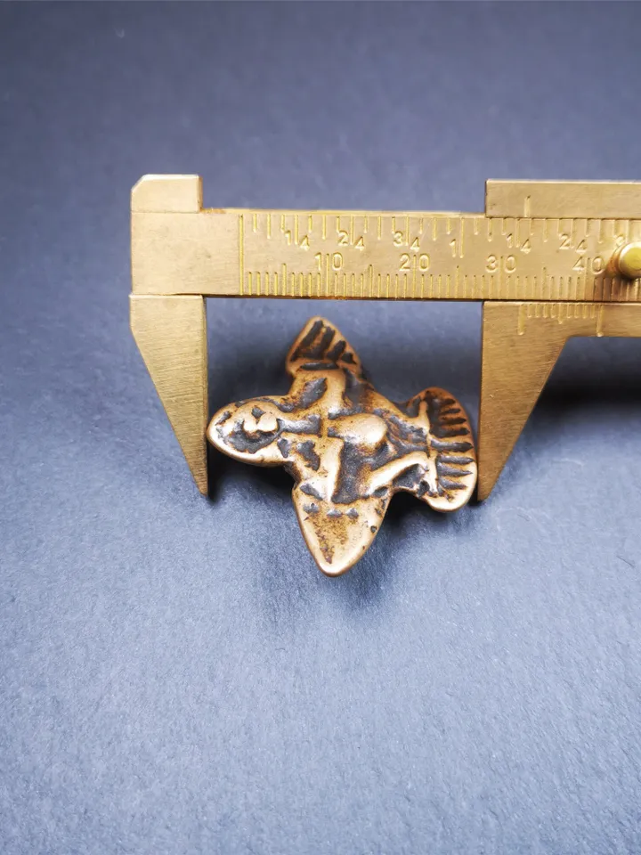 Gandhanra Antique Tibetan Buddhist Amulet Pendant - Garuda - The Golden-Winged Bird, Crafted from Copper,1.65&quot;