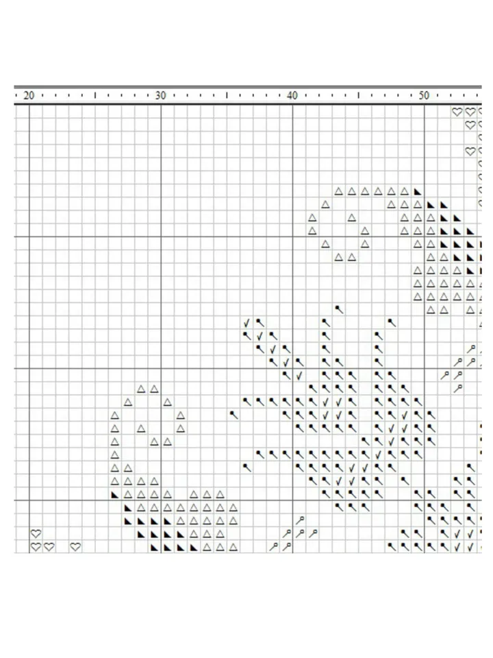 Round Flower Ornament cross stitch pattern for pillow, Vintage flowers cross stitch pattern pdf