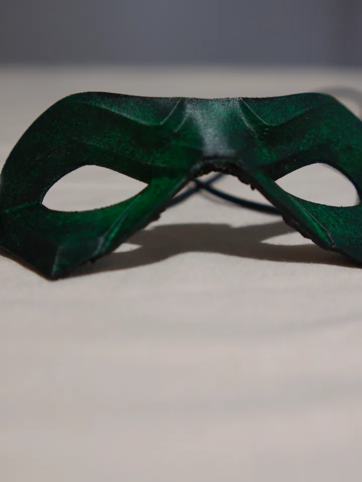 ROBIN 5 Green Mask from Batman Robin 5 Batman mask