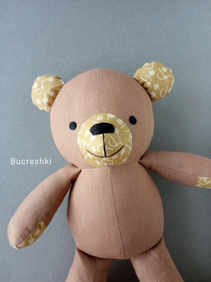 Bear Stuffed Animal Sewing Pattern