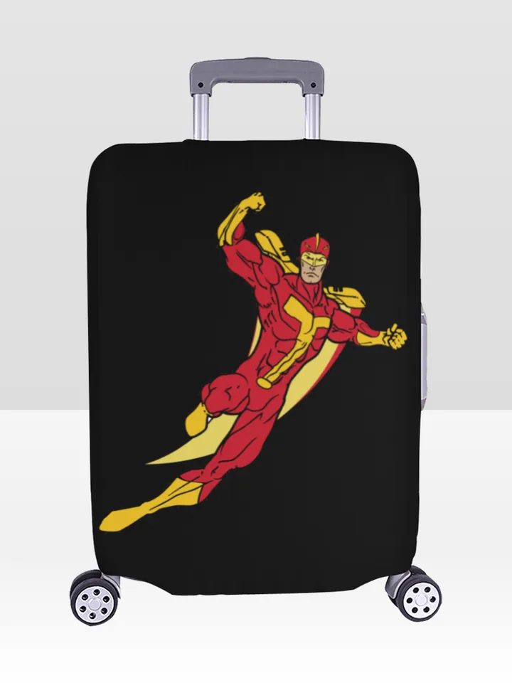 Turbo Man Luggage Cover