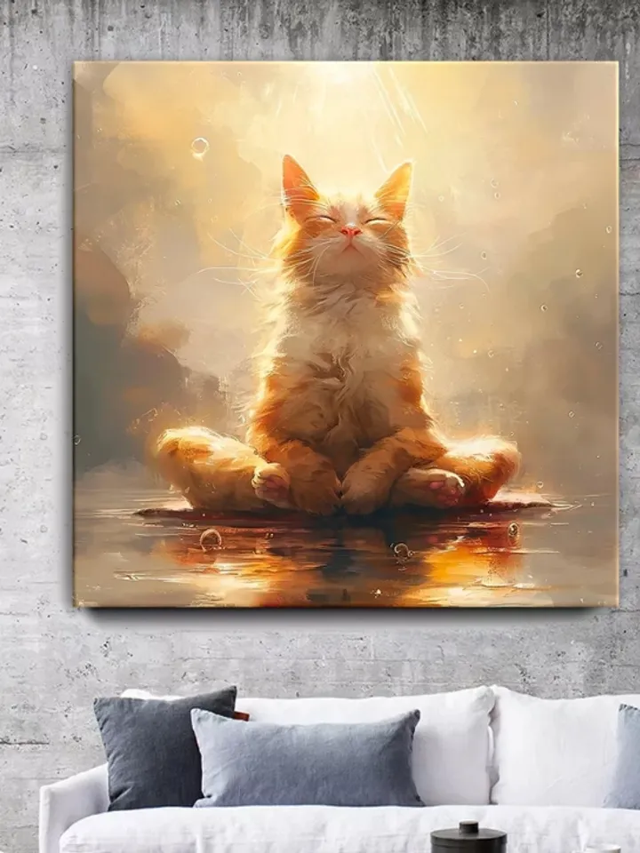 painting on canvas for the wall for interior 50×50cm