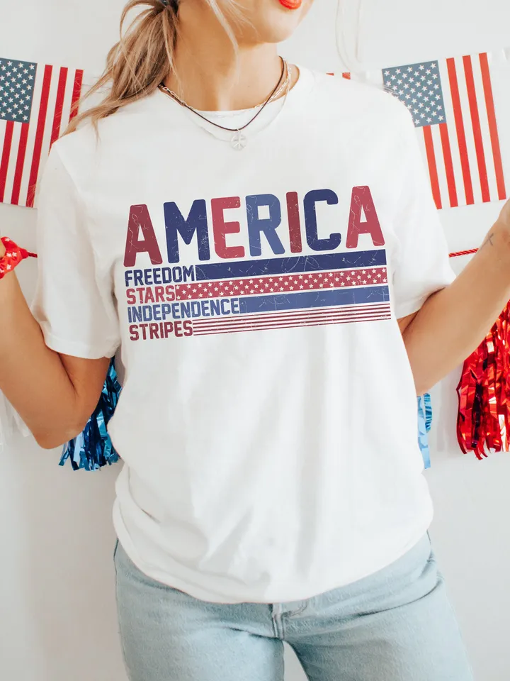 Retro America Png Svg, USA Png, Retro png, American Patriotic Png, Fourth of July Shirt, 4th Of July Sublimation PNG, Patriotic USA Png