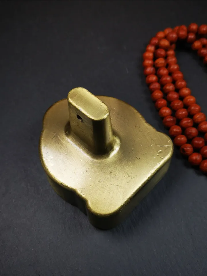 Gandhanra Tibetan Buddha Statue Tsa Tsa Mold, Vajrasattva Tsha Tsha Mould For Making Clay Statue,2.95&quot; × 2.6&quot;