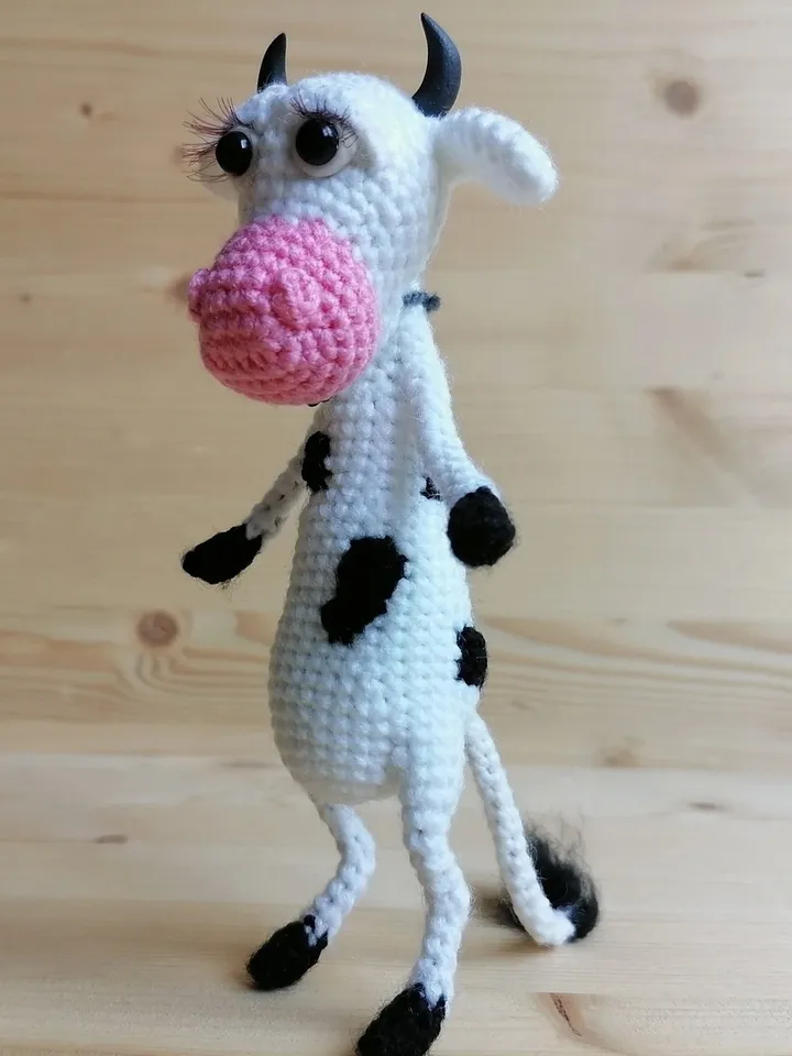 Crochet pattern amigurumi Cow - digital pattern PDF