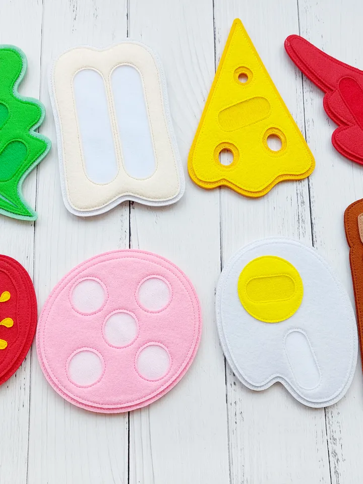 Felt Play Set "Make a Sandwich"