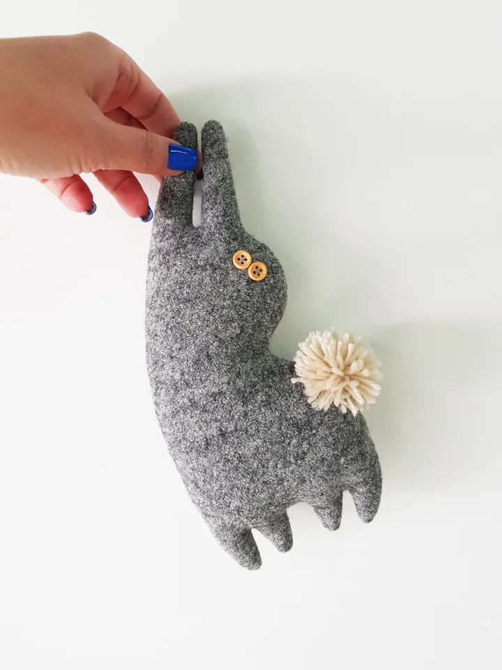 bunny sewing pattern pdf, rag doll tutorial in English, stuffed animal sewing diy