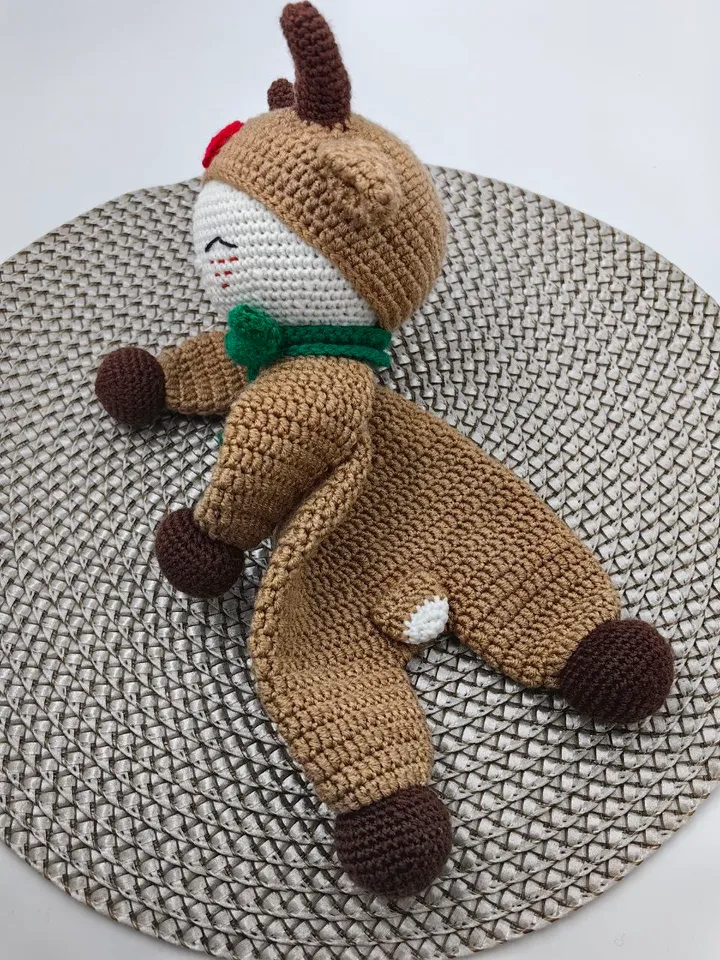 Reindeer Baby Lovey