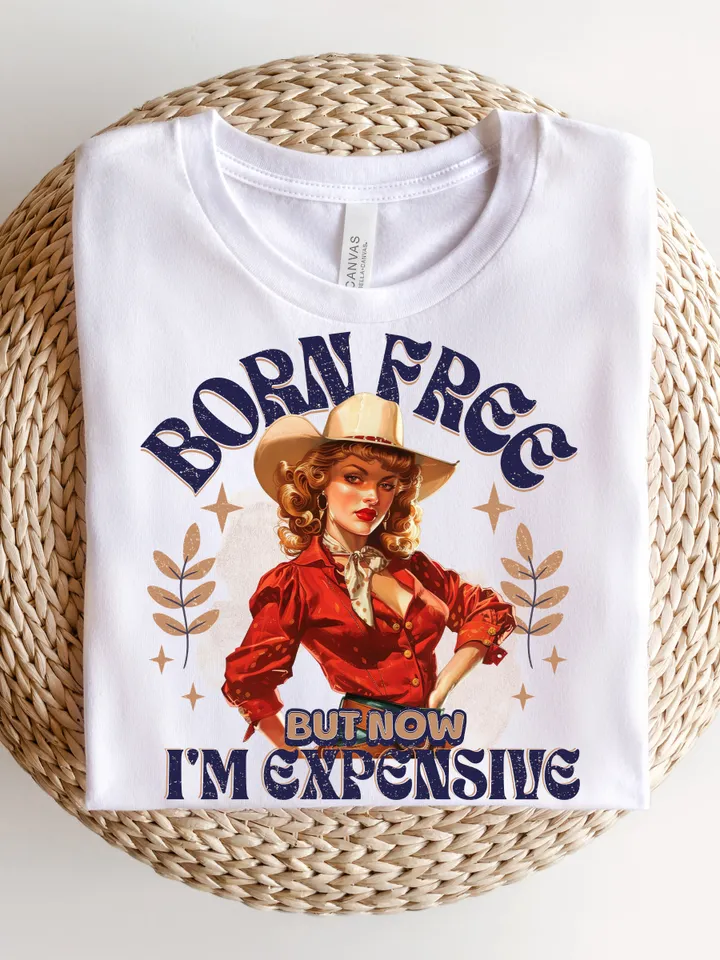 Retro 4th of july Png | Sublimation design |instant download | Born free but now I'm expensive Png | Vintage independence day Png | digital