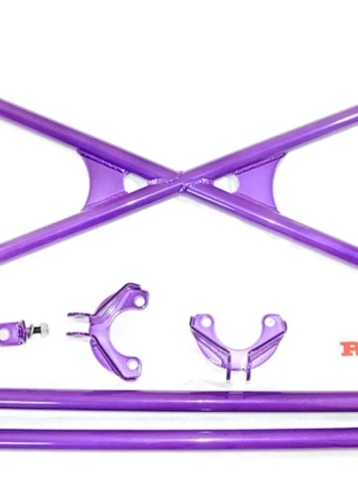 X-Bar with c-pillar bar lower bar Rear Crossbar 96-00 Honda Civic 3dr Hatchback EK