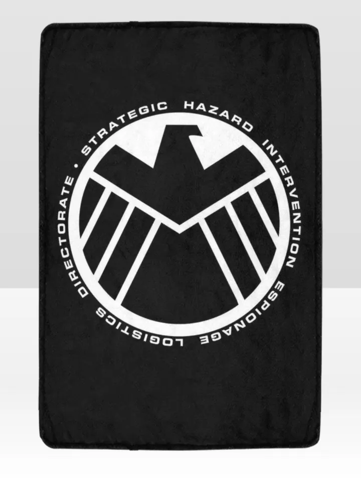 Shield Avengers Blanket Lightweight Soft Microfiber Fleece