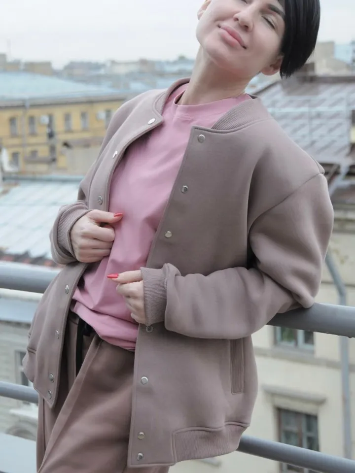 Woman bomber | Woman Summer Bomber | beige jacket Woman | Woman Sport Jacket | Style Bomber Jacket | sport jacket