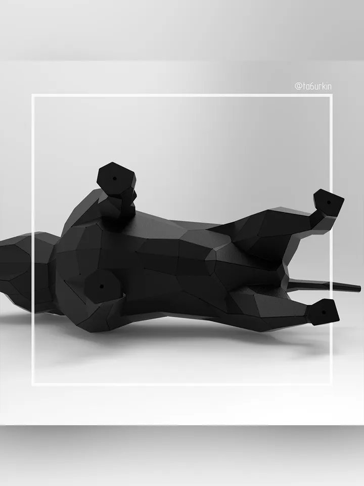 Welding Project Plans Drawings American Bully (v1) (DXF, PDF)
