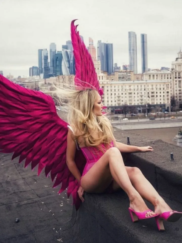 Angel Wings costume, Wings cosplay, Pink sexy wing, Christmas angel, Adult Angelic wings, Dance Show costume, Nightclub