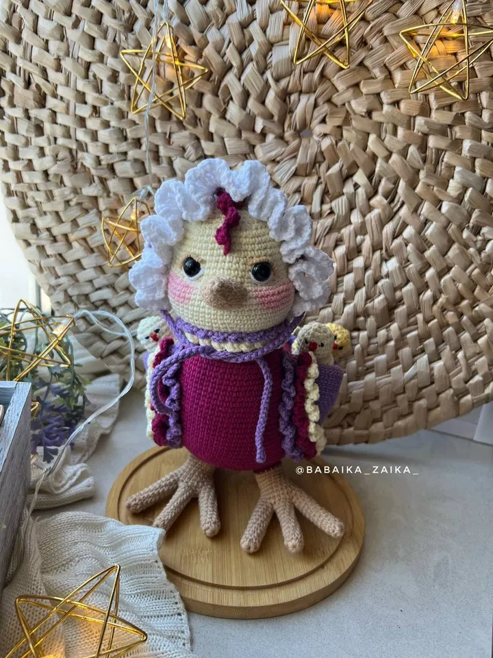 PDF Crochet Easter Chicken and Chicks Pattern, Amigurumi Chick Pattern, Crochet Easter Pattern, Crochet Chick, Amigurumi animal Crochet bird
