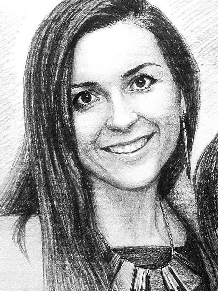 Custom couple pencil portrait | Hand-drawn couple | Custom hand painted portrait | Unique gift idea for mom, father, husband, wife, children