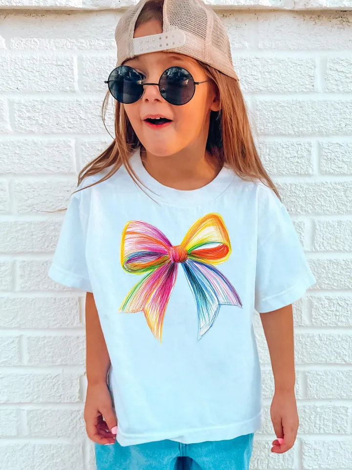 Little girl 100 Days Of School Bow PNG, 100 Days of School Png, Retro 100 Days Of School png, Teacher Gifts, Retro School Png